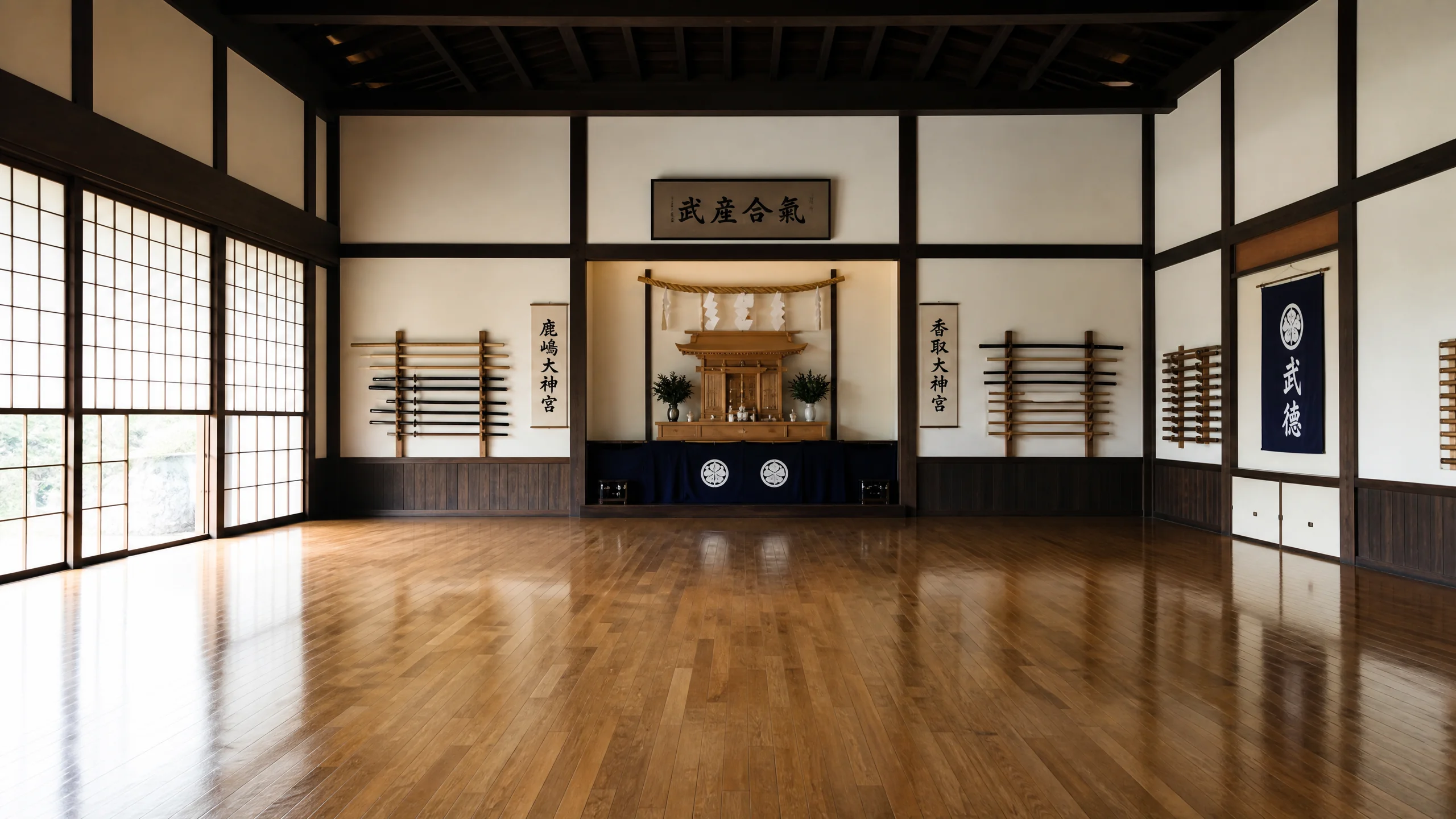 传﻿统‌日式剑道道场全景展‌示