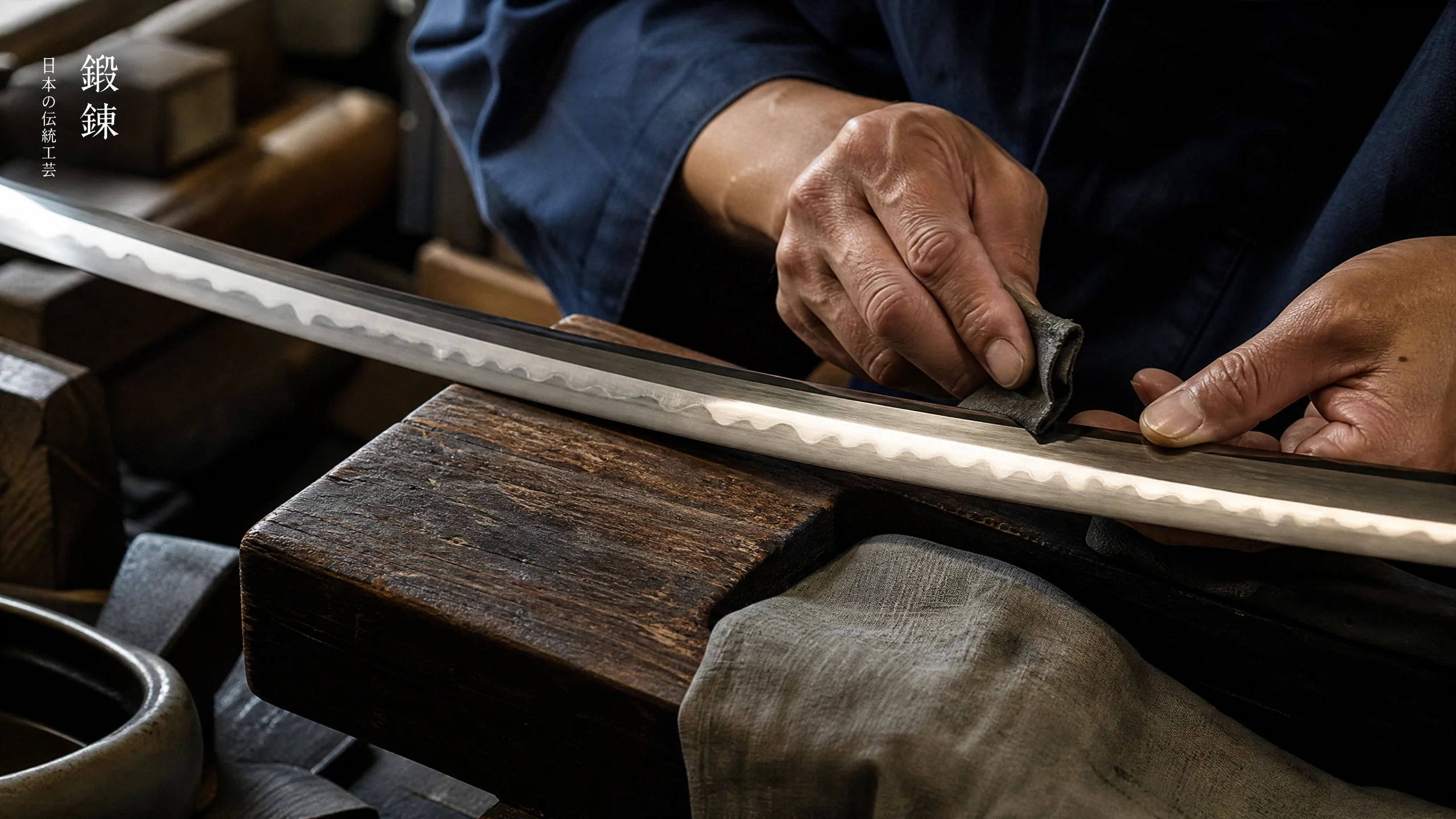 武具手工制作工艺特写